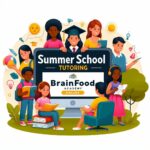 Summer School Online with a group of animated children